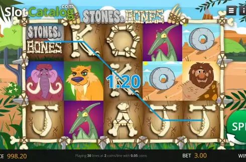 Οθόνη3. Stones and Bones Κουλοχέρης