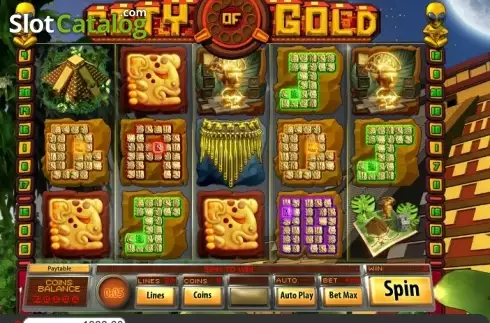 Οθόνη2. City of Gold (Saucify) Κουλοχέρης