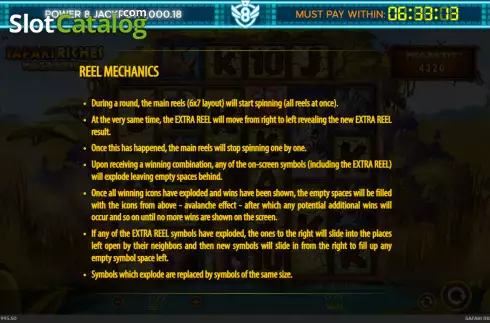 Οθόνη6. Safari Riches Megaways Κουλοχέρης