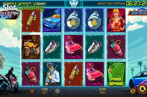 Οθόνη2. High Spin Race Κουλοχέρης
