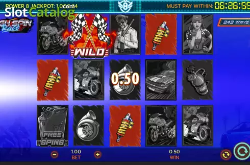 Οθόνη3. High Spin Race Κουλοχέρης