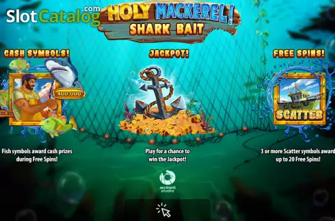 Οθόνη2. Holy Mackerel Shark Bait Κουλοχέρης