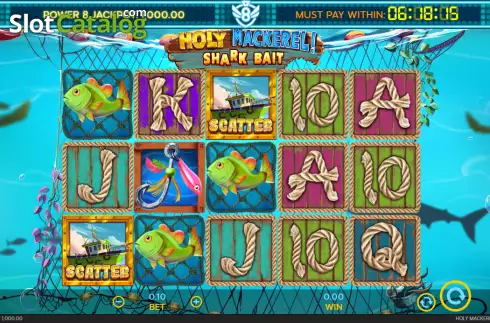 Οθόνη3. Holy Mackerel Shark Bait Κουλοχέρης