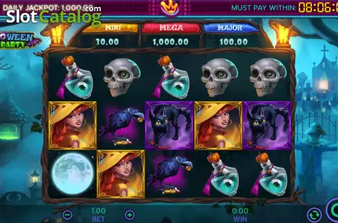 Οθόνη2. Halloween Spin Party Κουλοχέρης