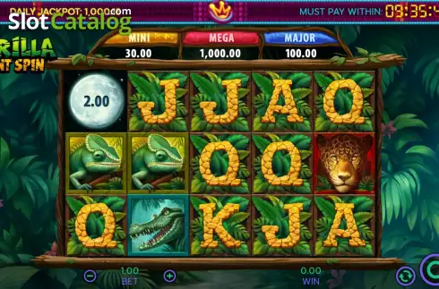 Οθόνη2. Gorilla Giant Spin Κουλοχέρης