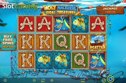 Οθόνη2. Holy Mackerel Tidal Treasures Κουλοχέρης 