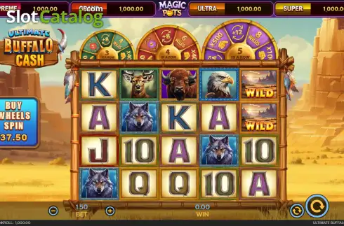 Οθόνη2. Ultimate Buffalo Cash Κουλοχέρης