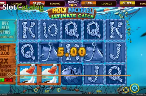 Οθόνη3. Holy Mackerel Ultimate Catch Κουλοχέρης