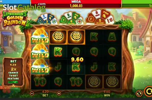 Οθόνη3. Leprechaun's Golden Rainbow Κουλοχέρης
