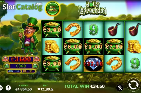 Οθόνη2. Jolly Leprechaun Κουλοχέρης