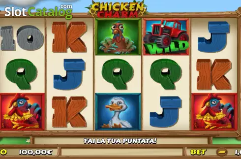 Οθόνη2. Chicken Charm Κουλοχέρης 