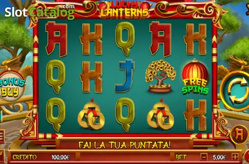 Οθόνη2. Lucky Lanterns (Seven ABC) Κουλοχέρης