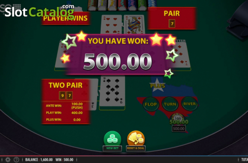 Οθόνη6. Texas Hold'em Plus (Shuffle Master) Κουλοχέρης