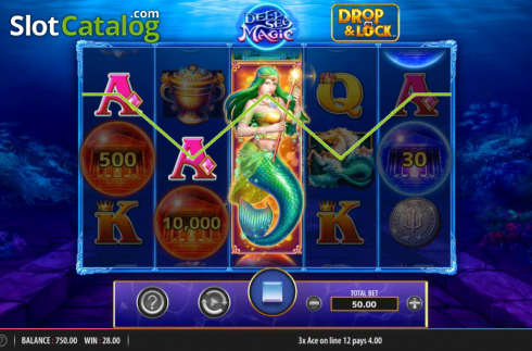 Οθόνη4. Deep Sea Magic Κουλοχέρης