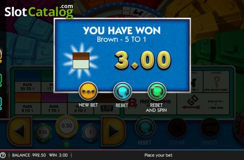 Οθόνη3. Monopoly Big Spin Κουλοχέρης