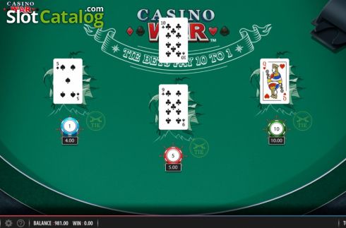 Οθόνη4. Casino War (Shuffle Master) Κουλοχέρης