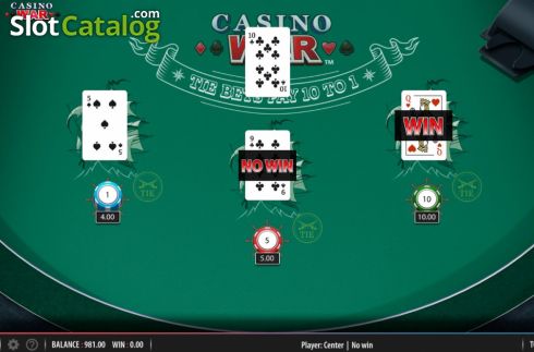Οθόνη5. Casino War (Shuffle Master) Κουλοχέρης