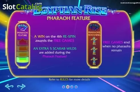 Οθόνη4. Egyptian Rise Κουλοχέρης