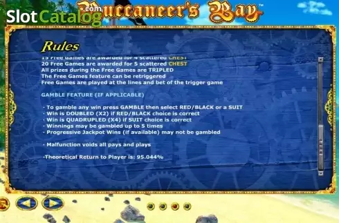 Οθόνη6. Buccaneer's Bay Κουλοχέρης