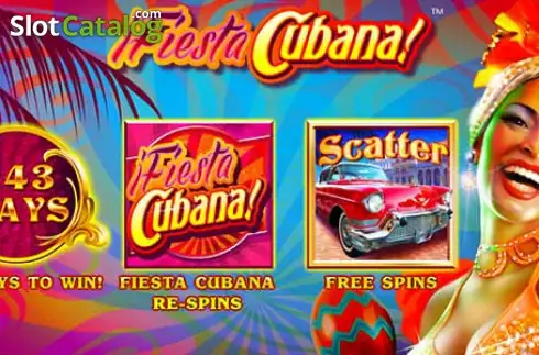 Εισαγωγή οθόνης. Fiesta Cubana Κουλοχέρης
