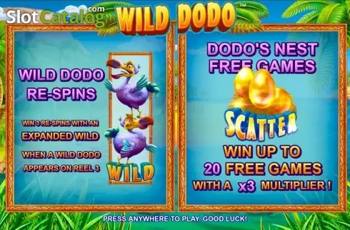 Οθόνη2. Wild Dodo Κουλοχέρης