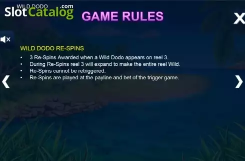 Πίνακας πληρωμών 5. Wild Dodo Κουλοχέρης