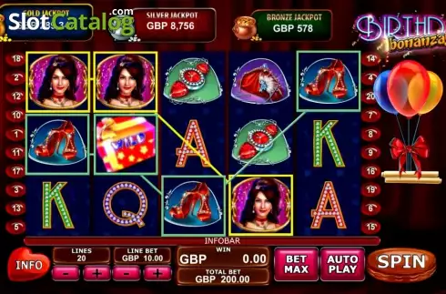 Win Screen 2. Birthday Bonanza Κουλοχέρης