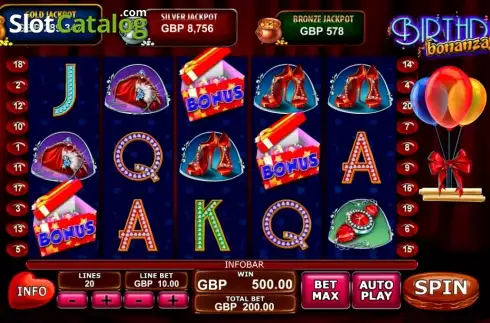 Δώρο. Birthday Bonanza Κουλοχέρης
