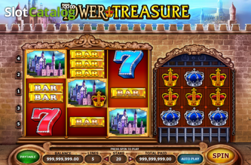 Δώρο. Tower Treasure Κουλοχέρης 