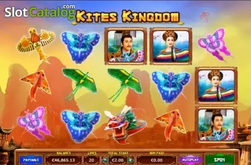 Οθόνη 1. Kites Kingdom Κουλοχέρης