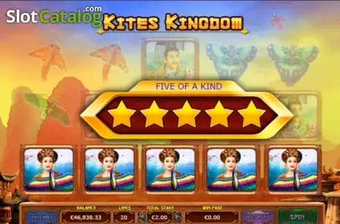 Οθόνη 3. Kites Kingdom Κουλοχέρης
