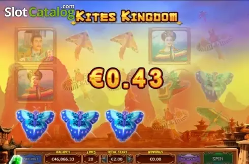 Οθόνη 4. Kites Kingdom Κουλοχέρης