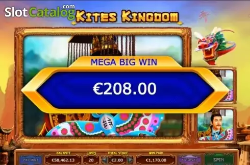 Οθόνη 8. Kites Kingdom Κουλοχέρης