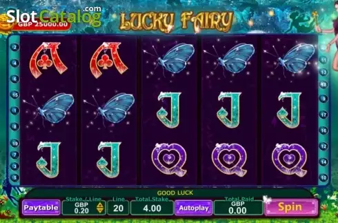 Οθόνη 1. Lucky Fairy Κουλοχέρης
