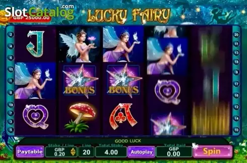 Οθόνη 4. Lucky Fairy Κουλοχέρης