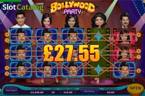 Οθόνη 3. Bollywood Party Κουλοχέρης