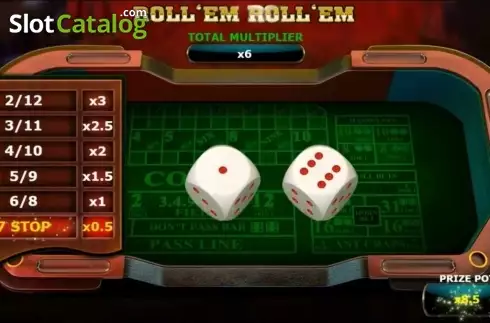 Οθόνη 8. Rollem Rollem Κουλοχέρης