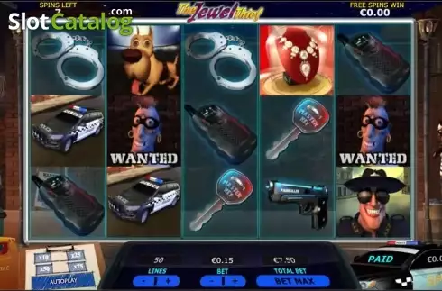 Οθόνη 7. The Jewel Thief Κουλοχέρης