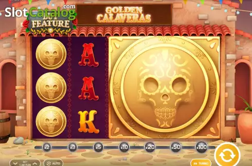 Οθόνη4. Golden Calaveras Κουλοχέρης