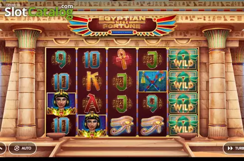 Οθόνη2. Egyptian Mega Fortune Κουλοχέρης