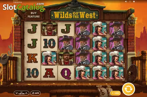 Οθόνη3. Wilds of the West Κουλοχέρης