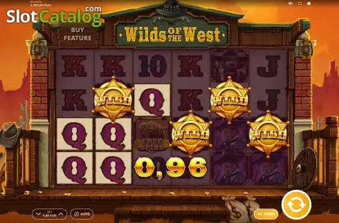 Οθόνη4. Wilds of the West Κουλοχέρης