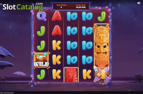 Οθόνη9. Tiki Bonanza Κουλοχέρης