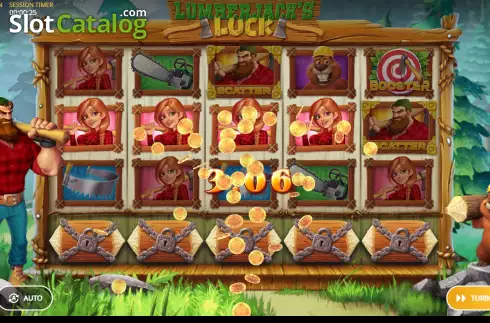 Οθόνη3. Lumberjack's Luck Κουλοχέρης