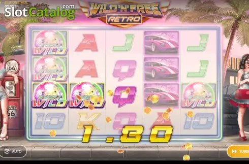 Οθόνη3. Wild 'N' Free Retro Κουλοχέρης