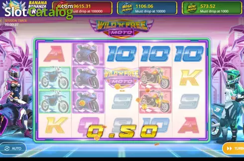 Οθόνη3. Wild 'N' Free Moto Κουλοχέρης