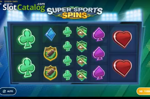 Οθόνη2. Super Sports Spins Κουλοχέρης