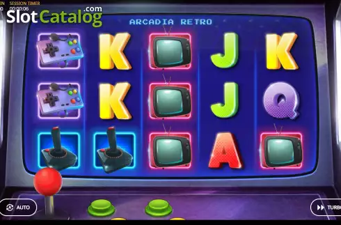 Οθόνη2. Arcadia Retro Κουλοχέρης 