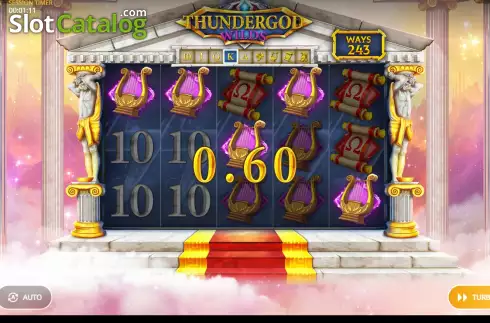 Οθόνη3. Thundergod Wilds Κουλοχέρης 