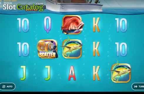 Οθόνη2. Mega Fishing Deluxe Κουλοχέρης